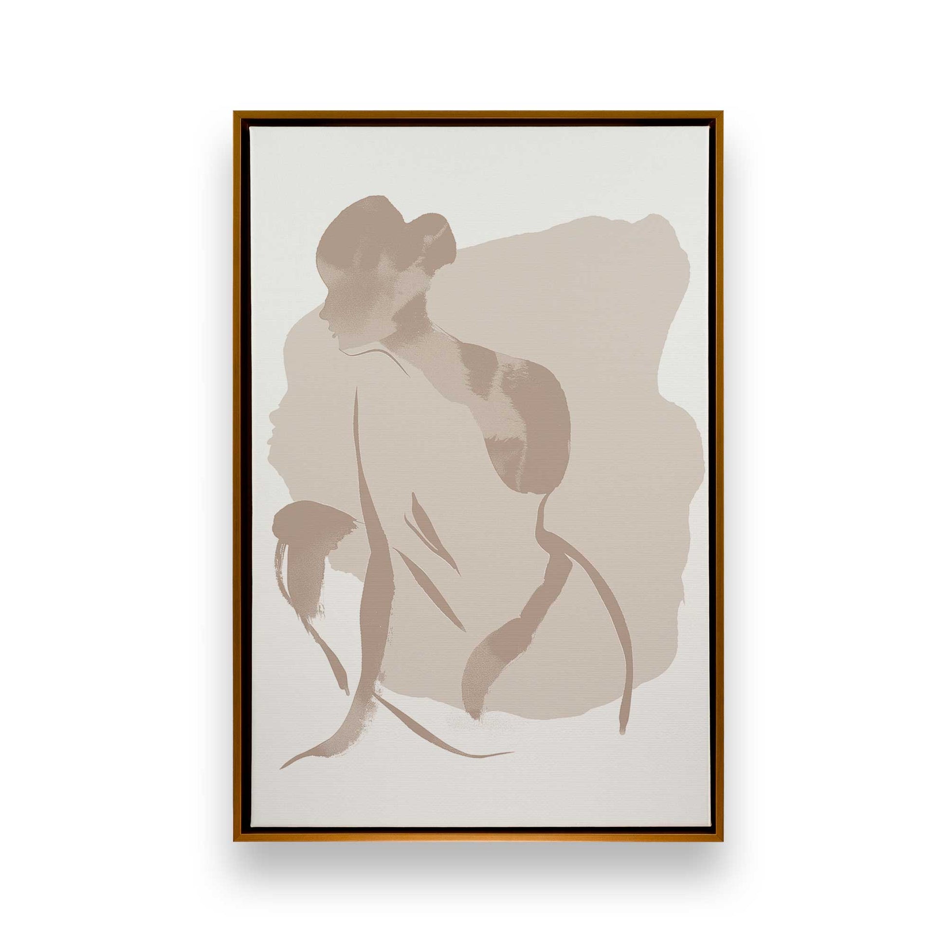 [Color:Polished Gold], Picture of art in a Polished Gold frame