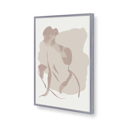 [Color:Polished Chrome], Picture of art in a Polished Chrome frame of the corner