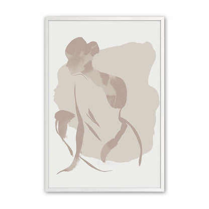 [Color:Opaque White], Picture of art in a Opaque White frame