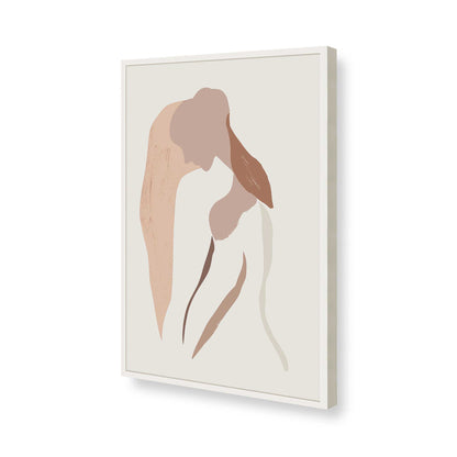 [Color:Opaque White], Picture of art in a Opaque White frame of the corner