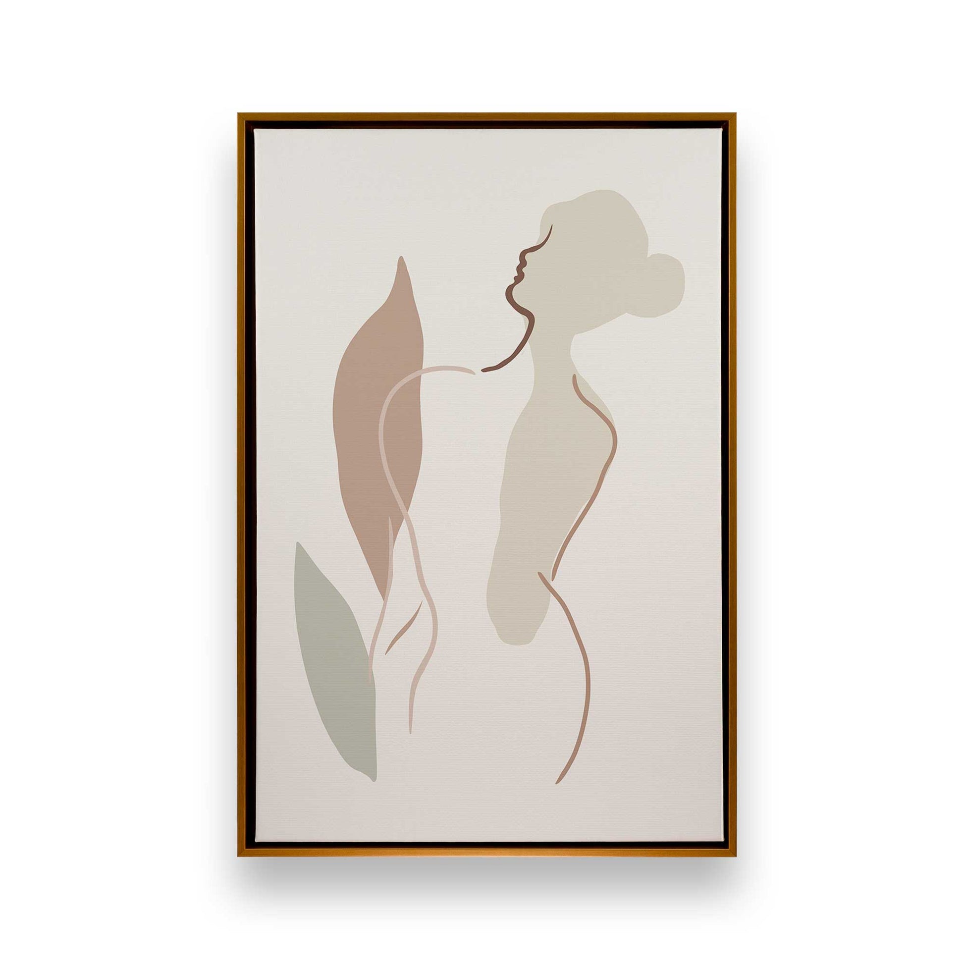 [Color:Polished Gold], Picture of art in a Polished Gold frame