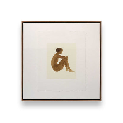 [Color:Walnut], Picture of art in a Walnut frame