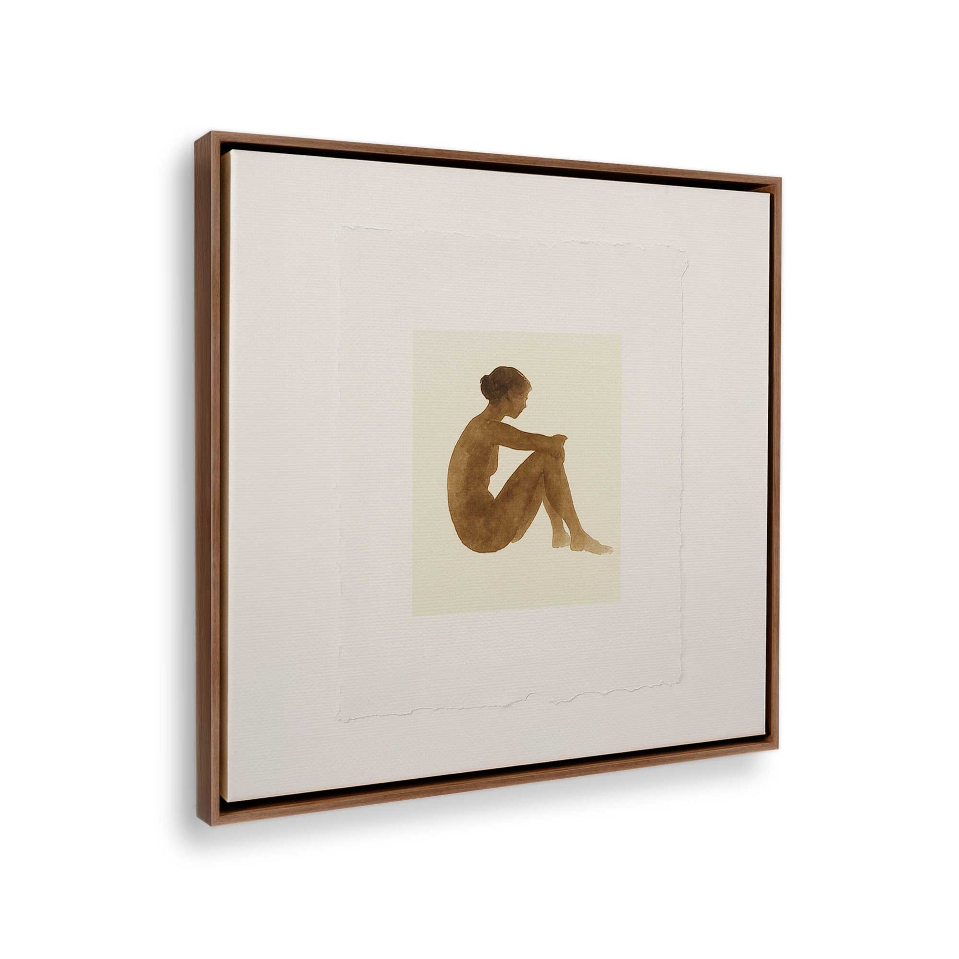 [Color:Walnut], Picture of the corner of the art