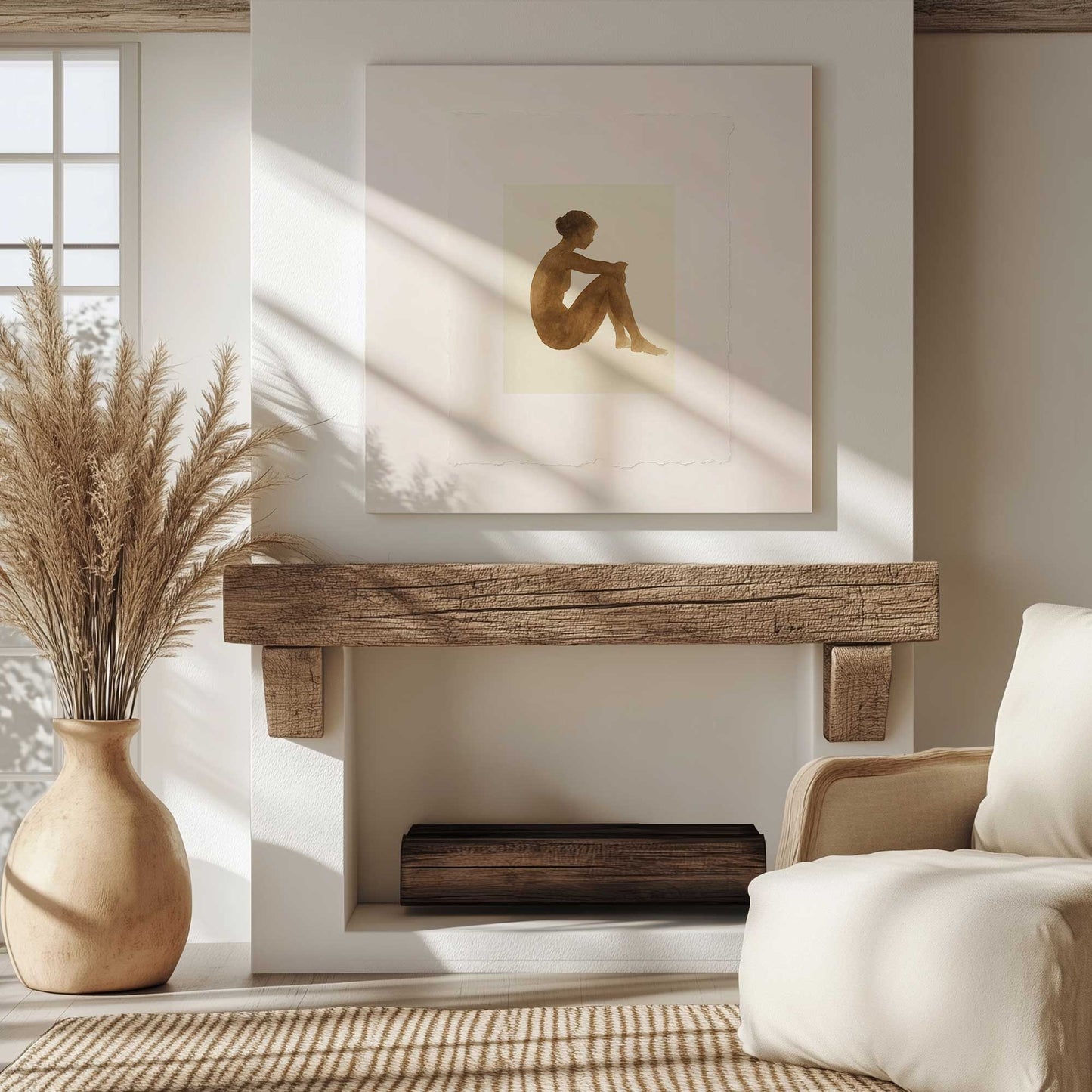 Picture of art in a room