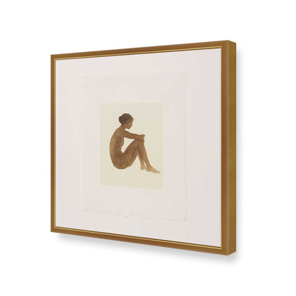 [Color:Polished Gold], Picture of art in a Polished Gold frame of the corner