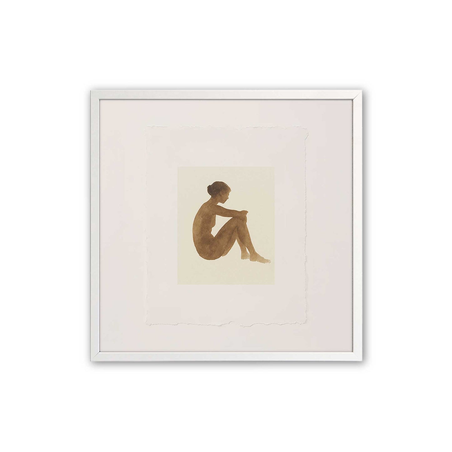 [Color:Opaque White], Picture of art in a Opaque White frame