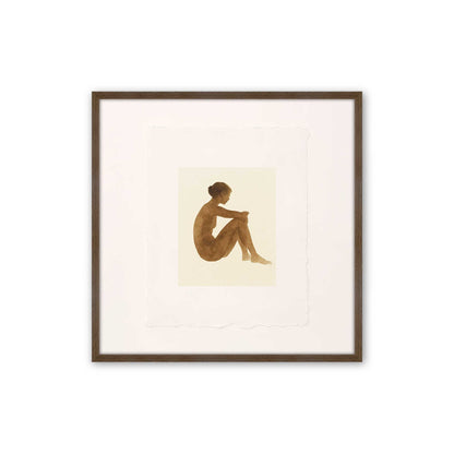 [Color:Walnut], Picture of art in a Walnut frame