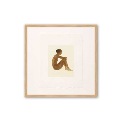 [Color:American Maple], Picture of art in a American Maple frame