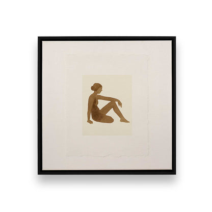 [Color:Satin Black], Picture of art in a Satin Black frame
