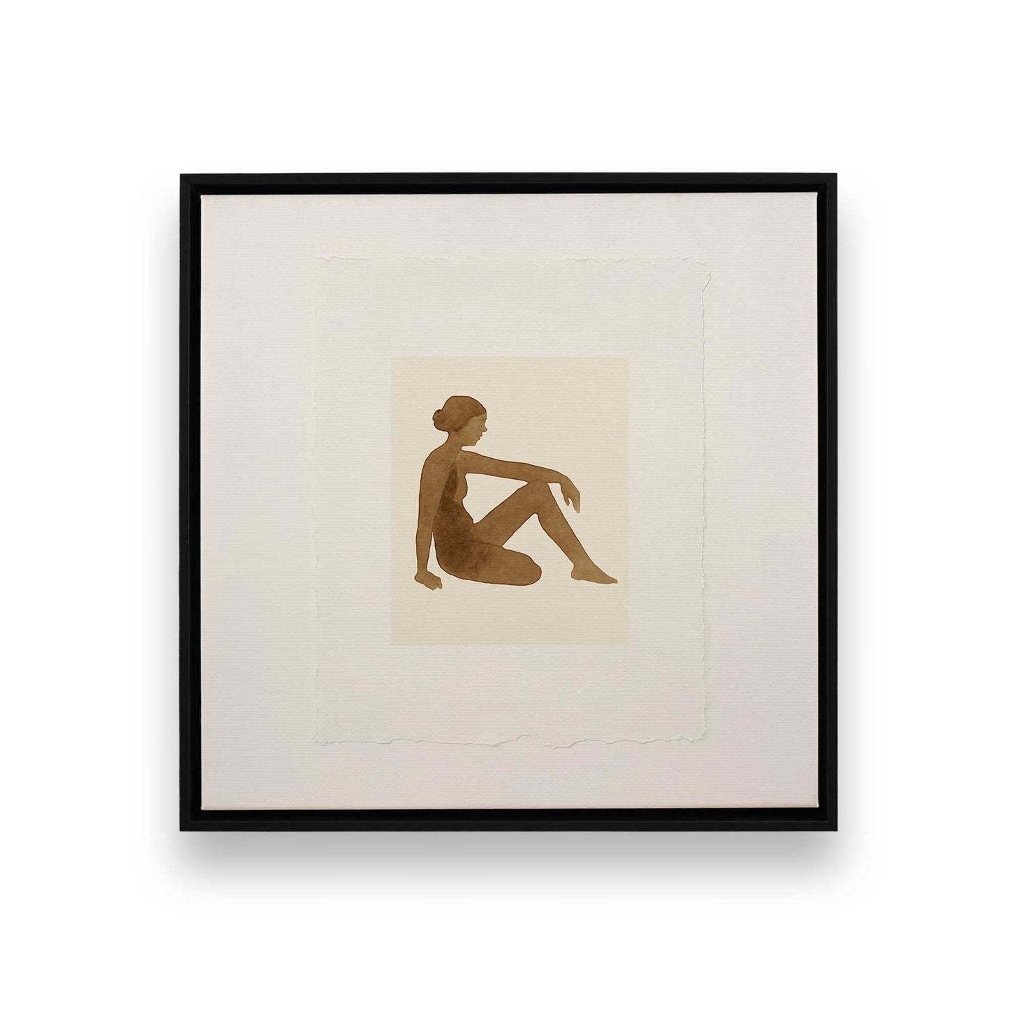 [Color:Satin Black], Picture of art in a Satin Black frame