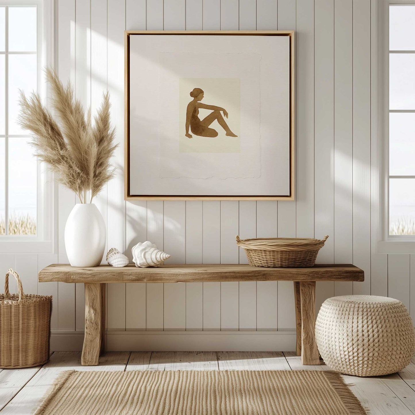Picture of art in a room
