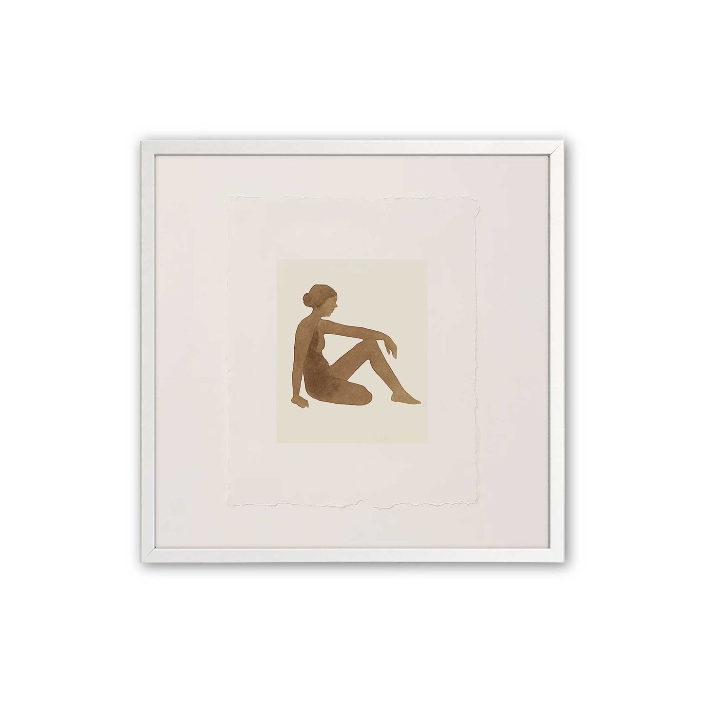 [Color:Opaque White], Picture of art in a Opaque White frame