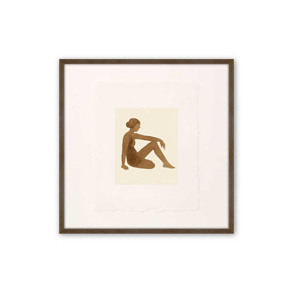 [Color:Walnut], Picture of art in a Walnut frame