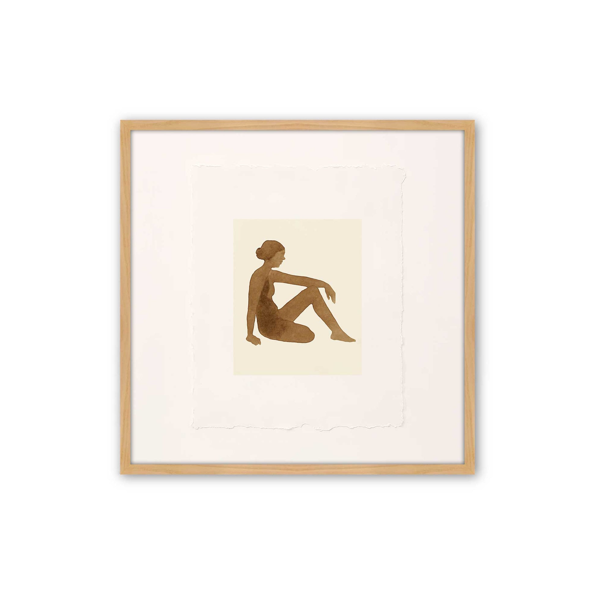 [Color:American Maple], Picture of art in a American Maple frame