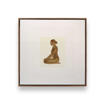 [Color:Walnut], Picture of art in a Walnut frame