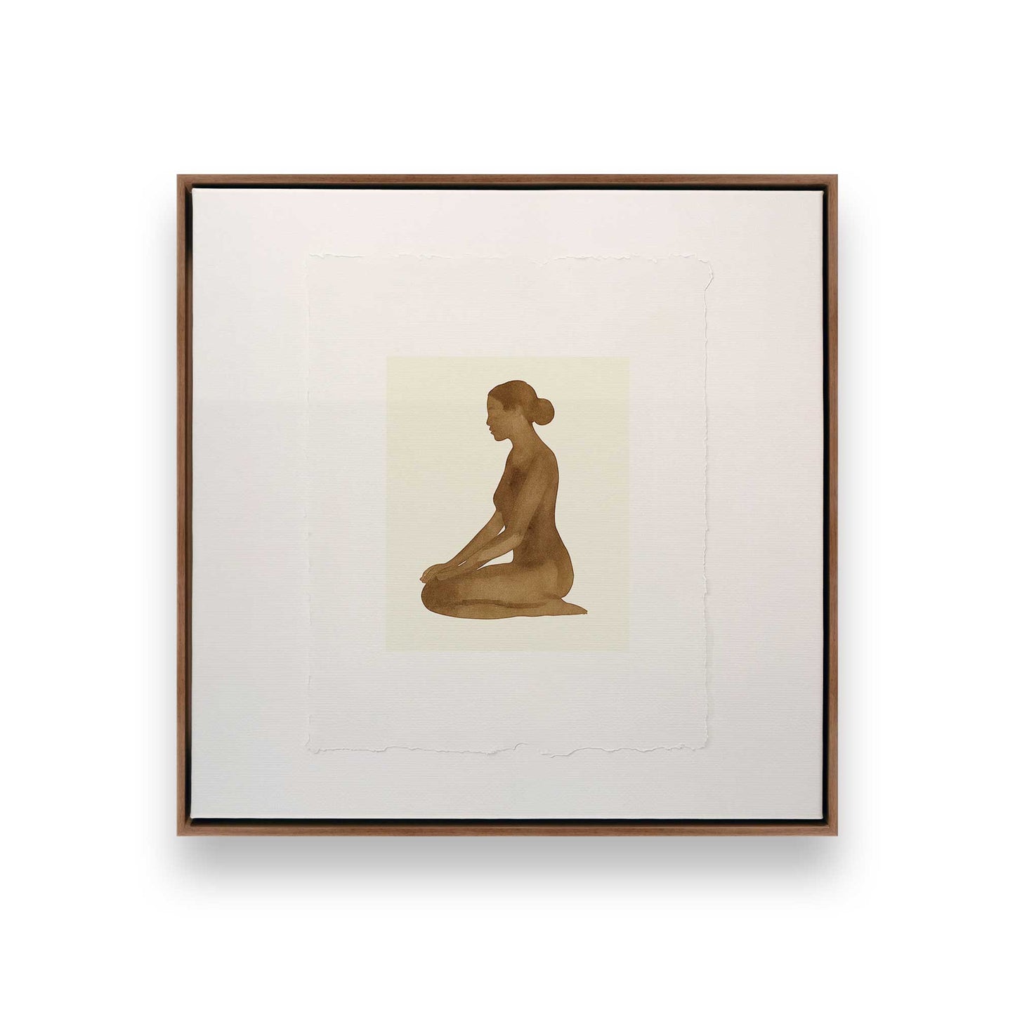 [Color:Walnut], Picture of art in a Walnut frame