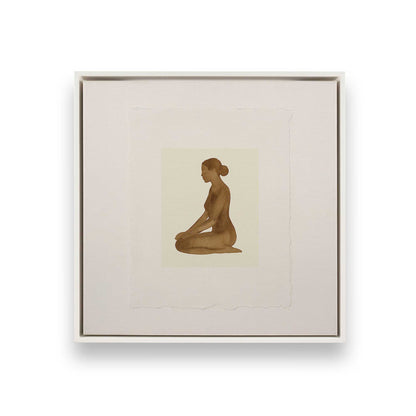 [Color:Opaque White], Picture of art in a White frame