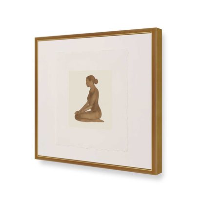 [Color:Polished Gold], Picture of art in a Polished Gold frame of the corner