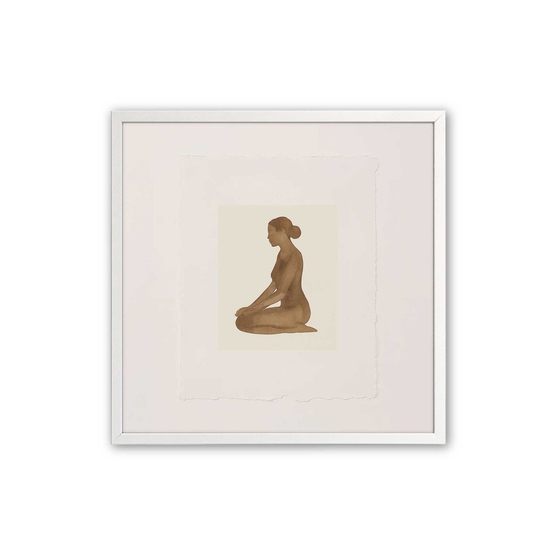 [Color:Opaque White], Picture of art in a Opaque White frame
