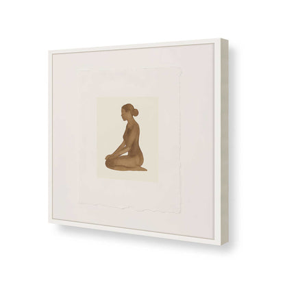 [Color:Opaque White], Picture of art in a Opaque White frame of the corner