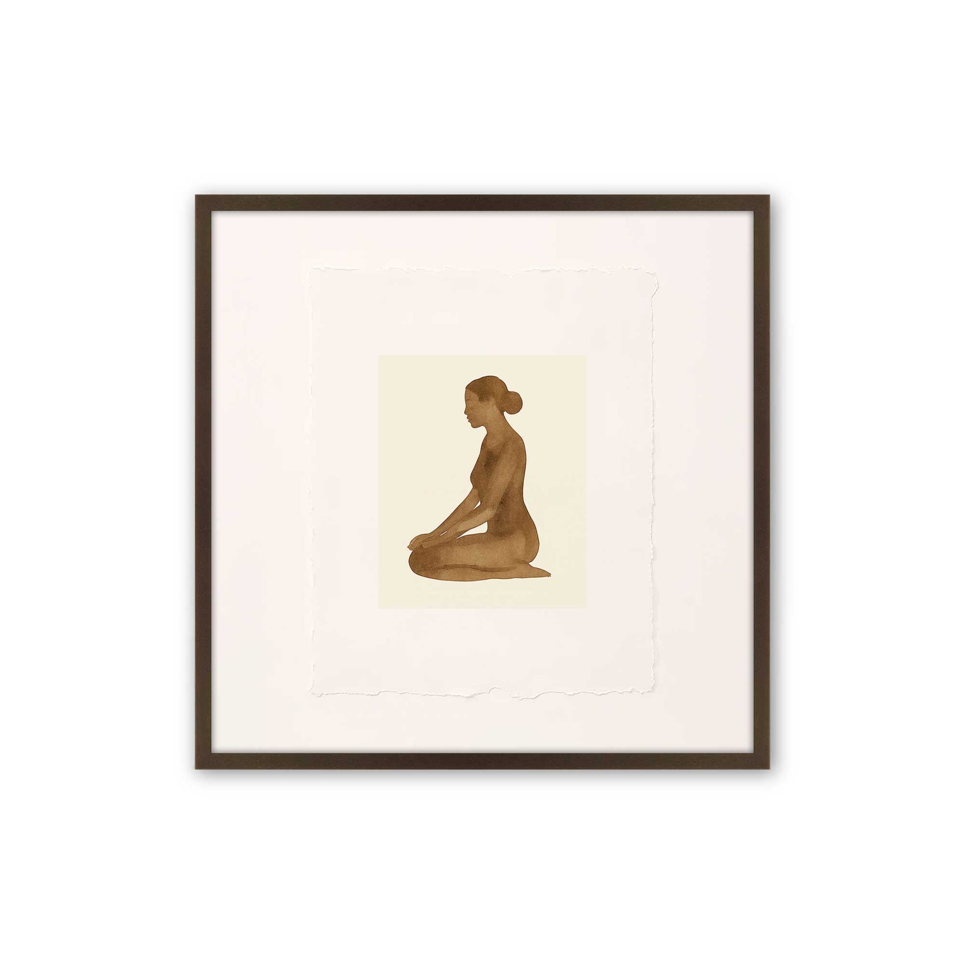 [Color:Belvinder Brown], Picture of art in a Belvinder Brown frame