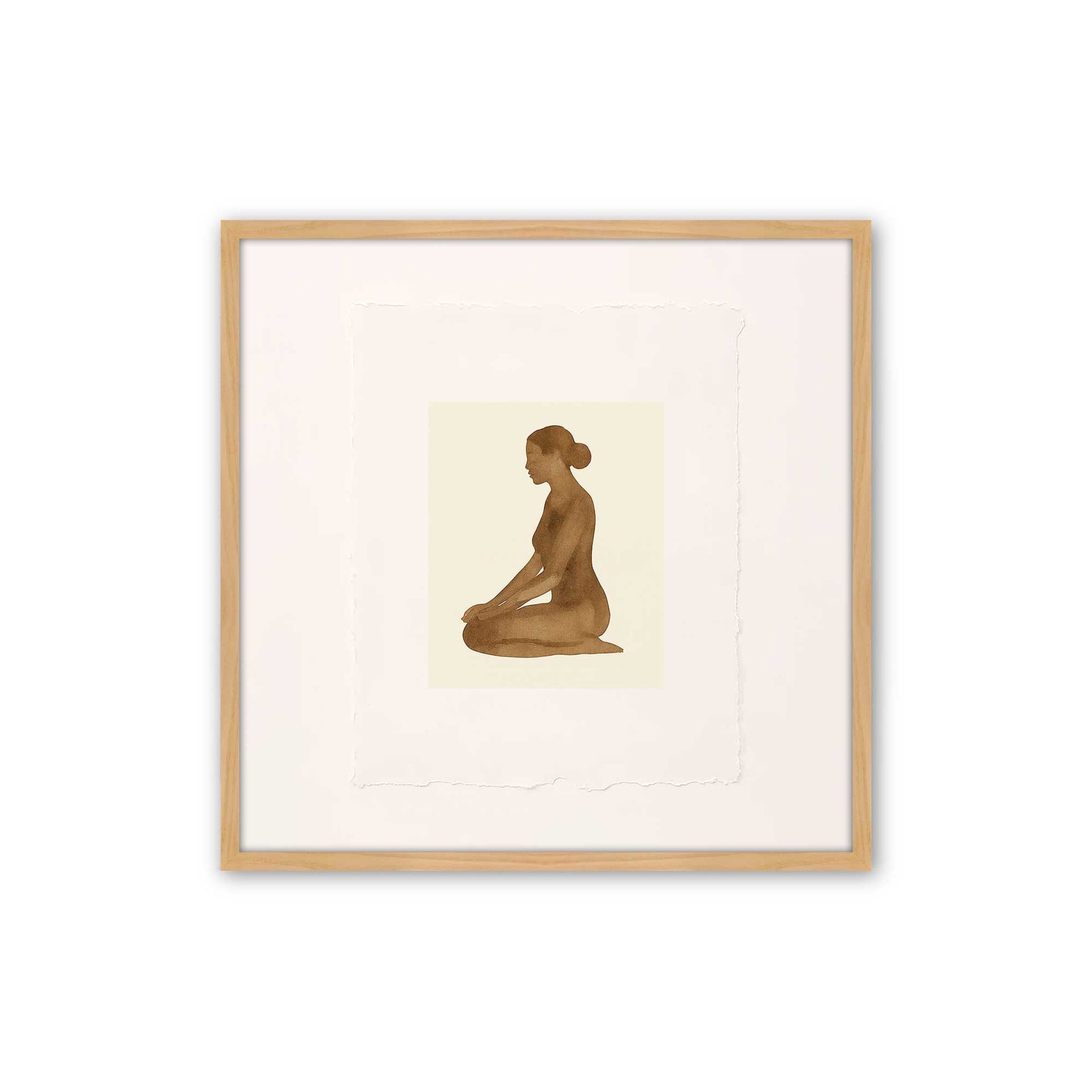 [Color:American Maple], Picture of art in a American Maple frame