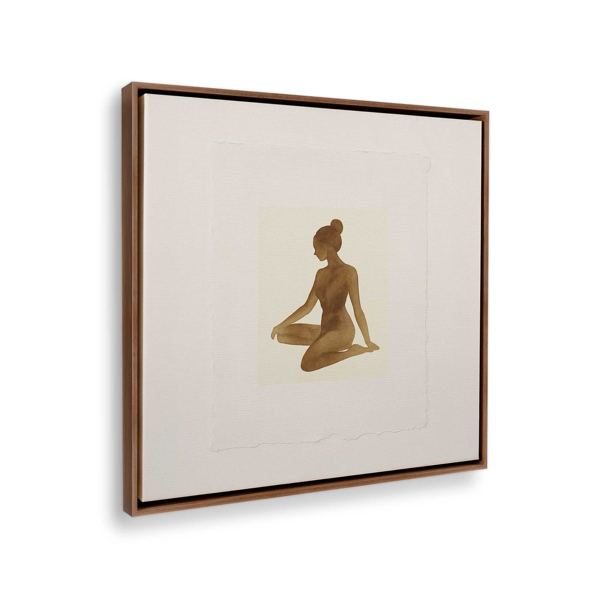 [Color:Walnut], Picture of the corner of the art