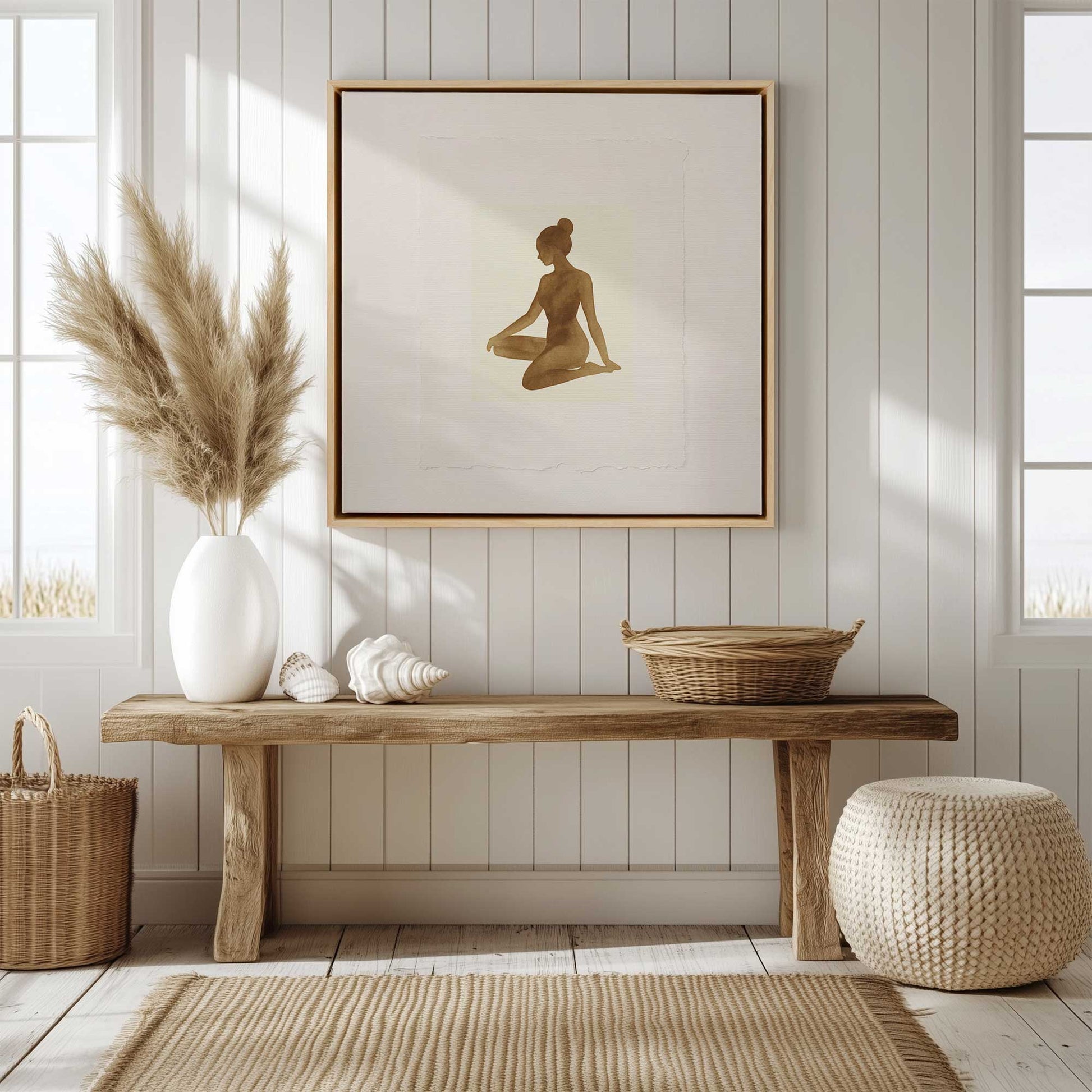 Picture of art in a room