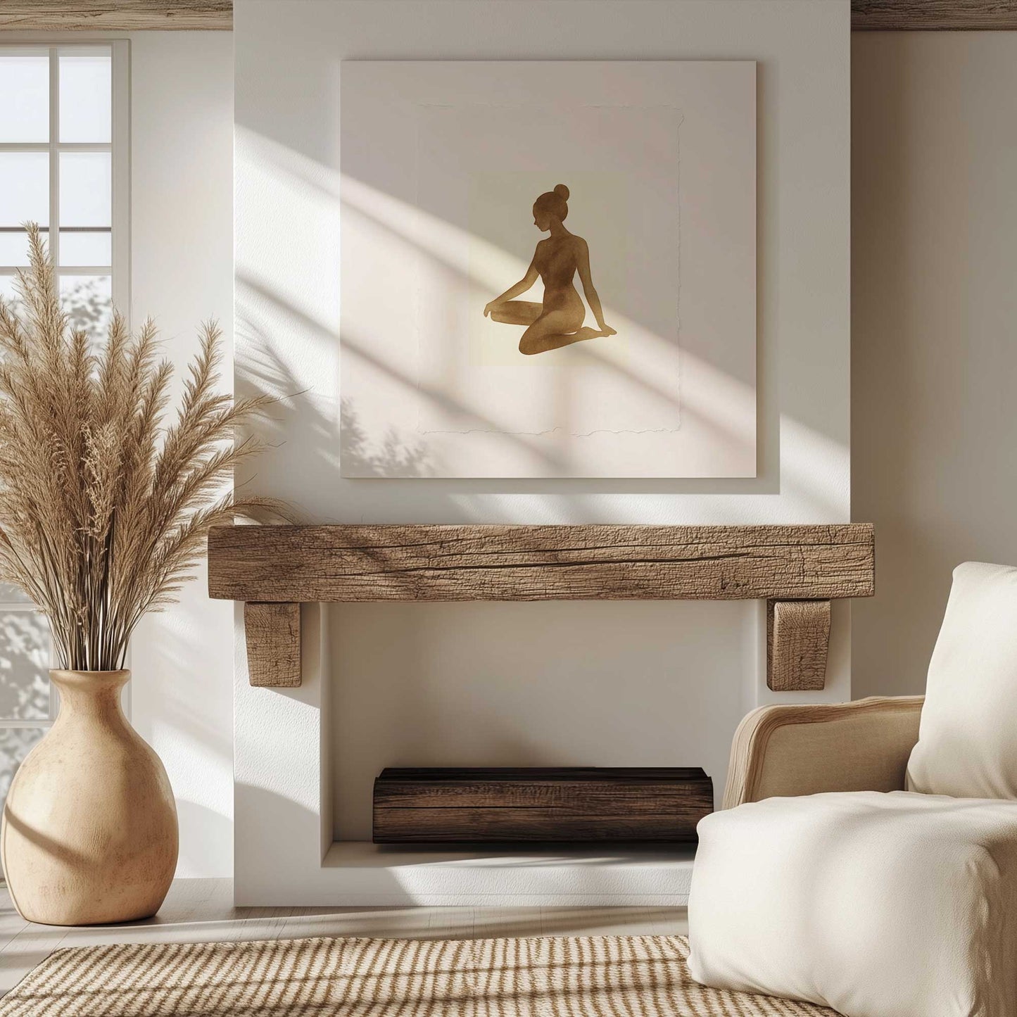 Picture of art in a room