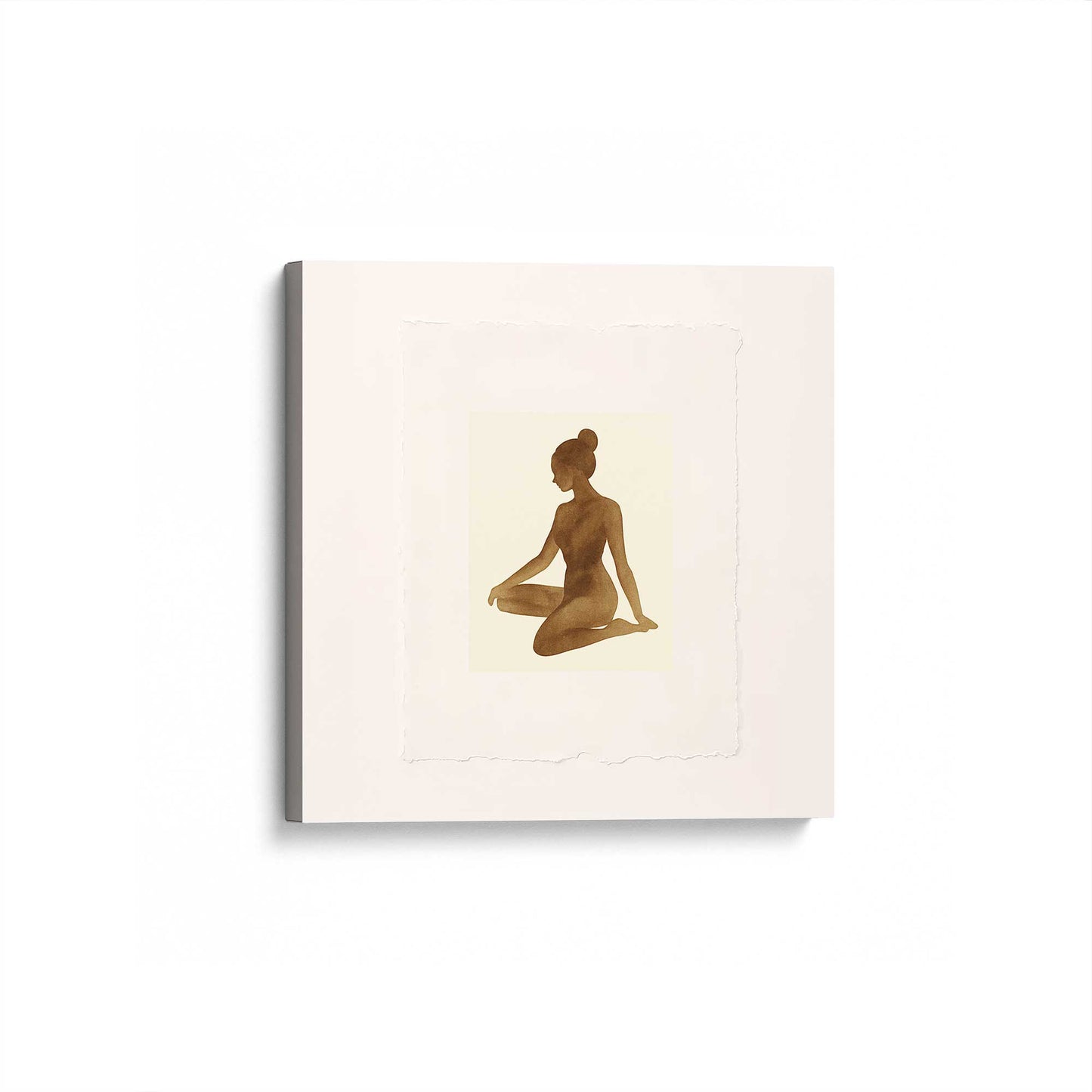 [Color:Stretched Canvas], Picture of art at an angle