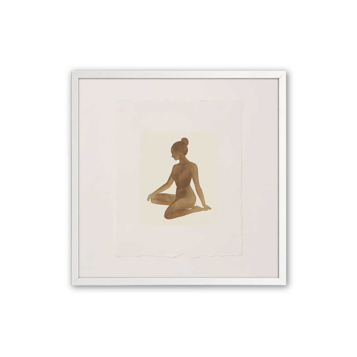 [Color:Opaque White], Picture of art in a Opaque White frame