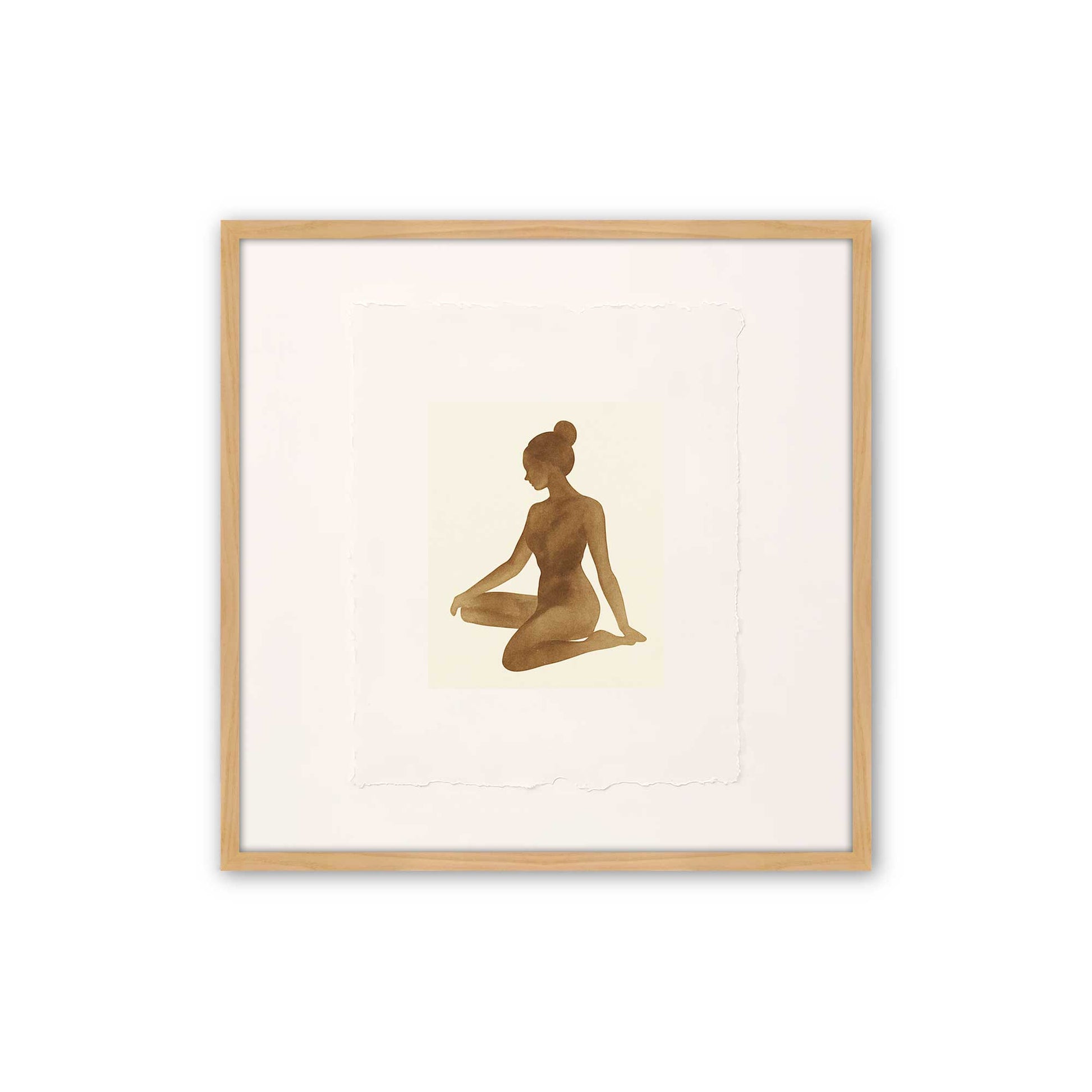 [Color:American Maple], Picture of art in a American Maple frame