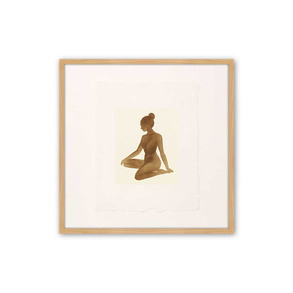 [Color:American Maple], Picture of art in a American Maple frame