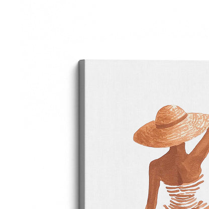 [Color:Stretched Canvas], Picture of the corner of the art