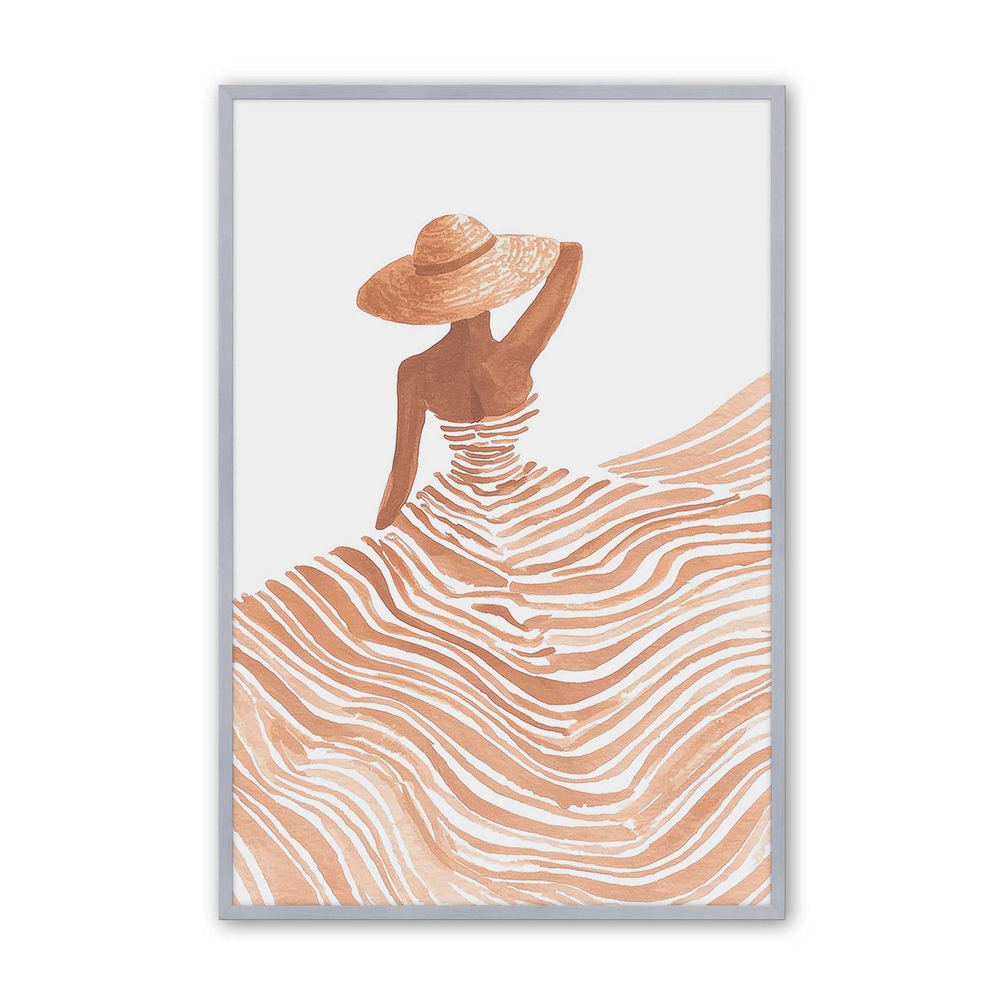 [Color:Polished Chrome], Picture of art in a Polished Chrome frame