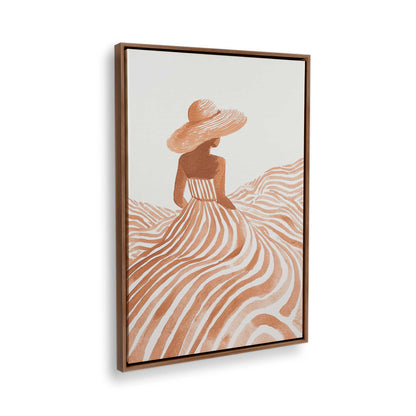[Color:Walnut], Picture of the corner of the art