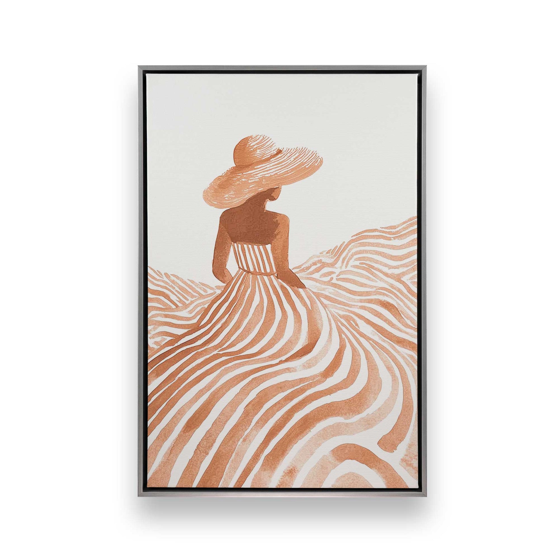 [Color:Polished Chrome], Picture of art in a Polished Chrome frame