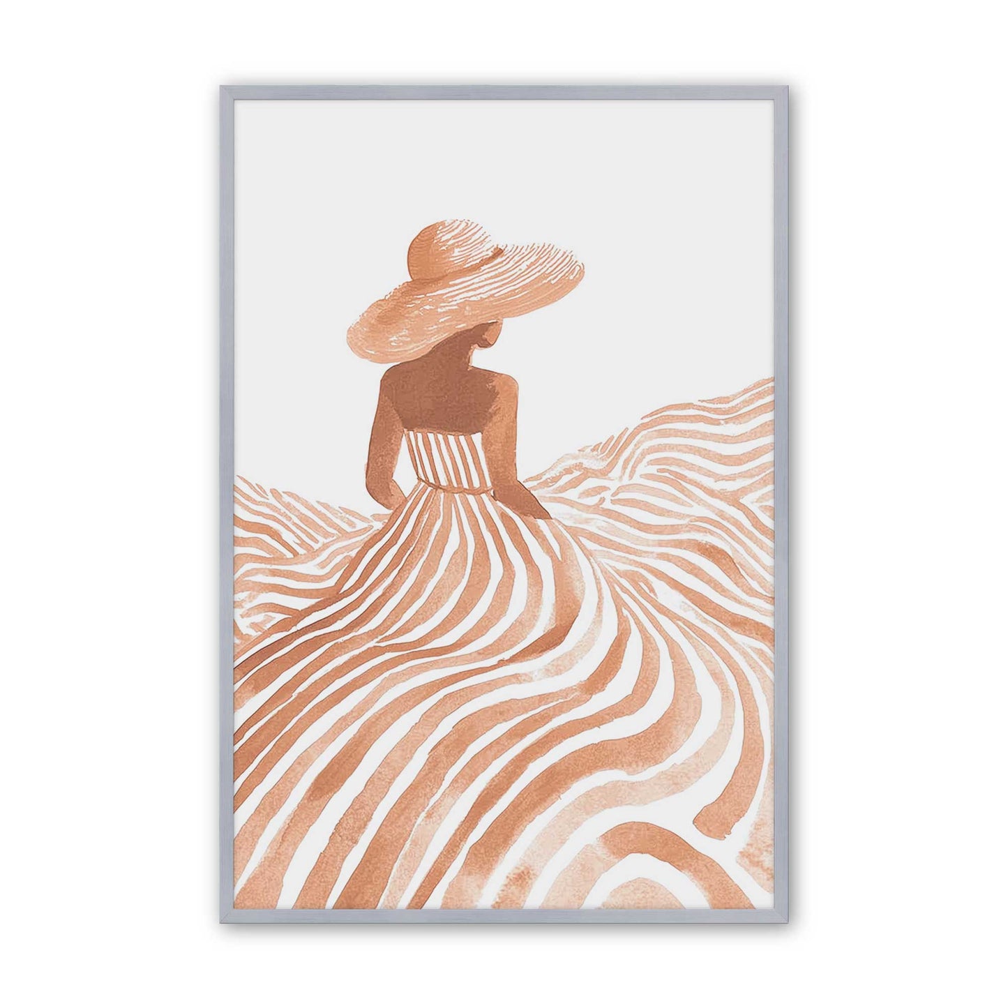 [Color:Polished Chrome], Picture of art in a Polished Chrome frame