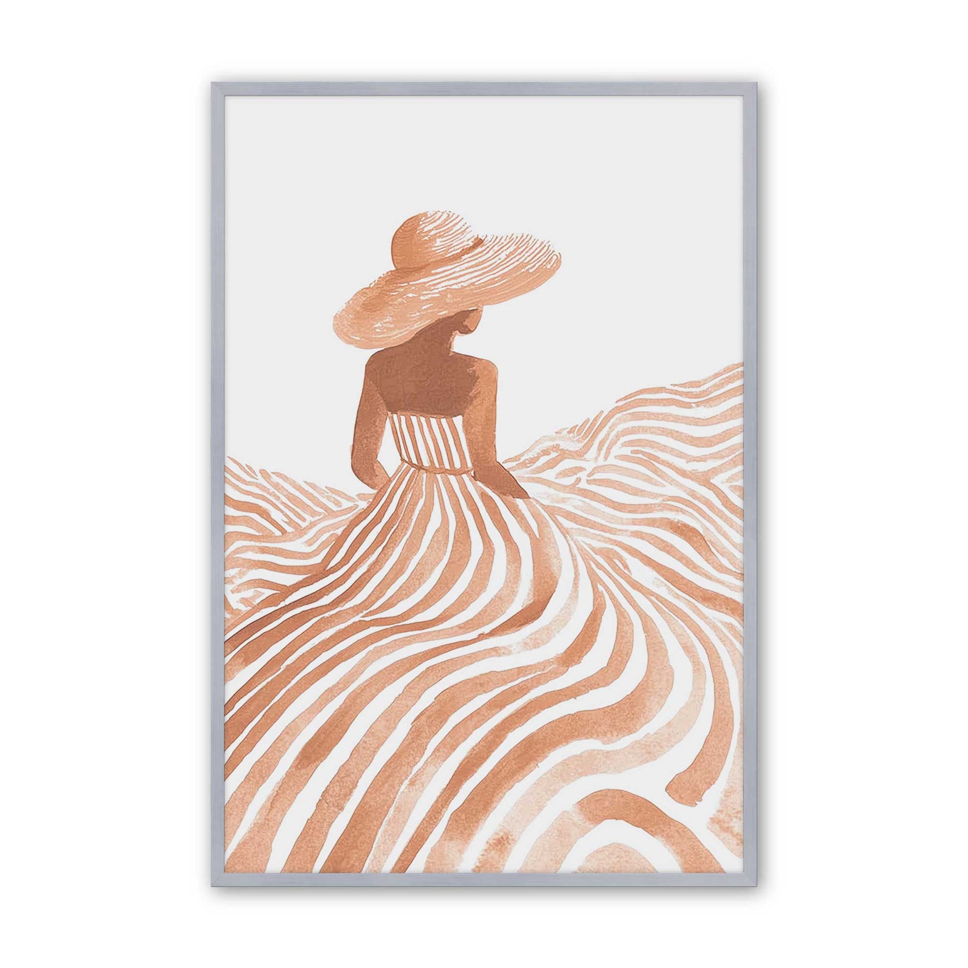 [Color:Polished Chrome], Picture of art in a Polished Chrome frame