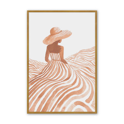 [Color:Polished Gold], Picture of art in a Polished Gold frame
