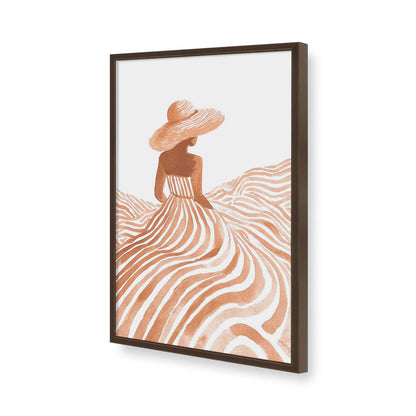 [Color:Belvinder Brown], Picture of art in a Belvinder Brown frame of the corner