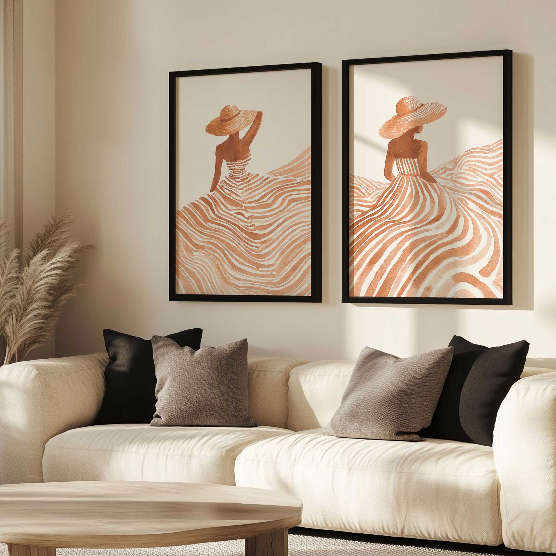 [Color:Opaque White], Picture of art in a Opaque White frame