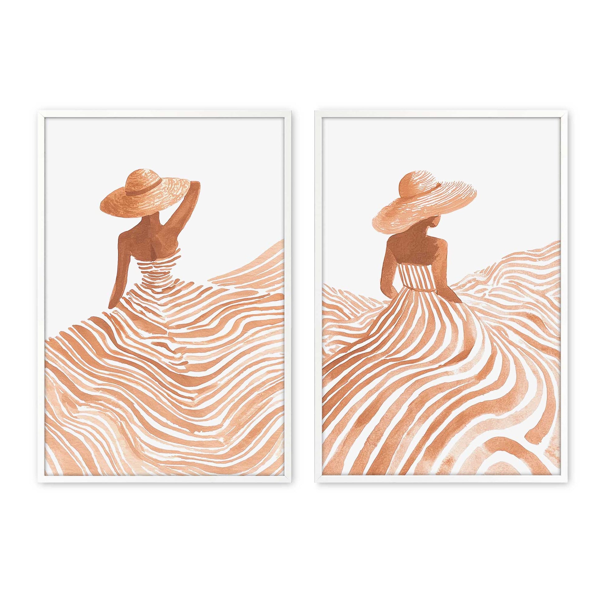 [Color:Opaque White], Picture of art in a Opaque White frame