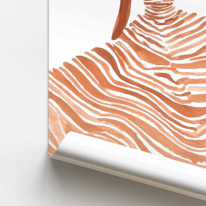 [color:Rolled Print], Picture of close up of art