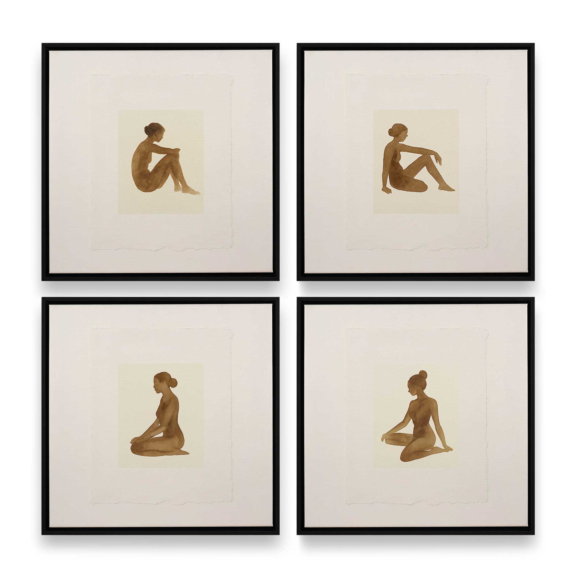 [Color:Satin Black], Picture of art in a Satin Black frame