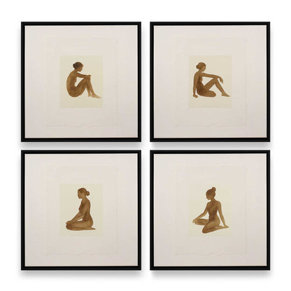 [Color:Satin Black], Picture of art in a Satin Black frame