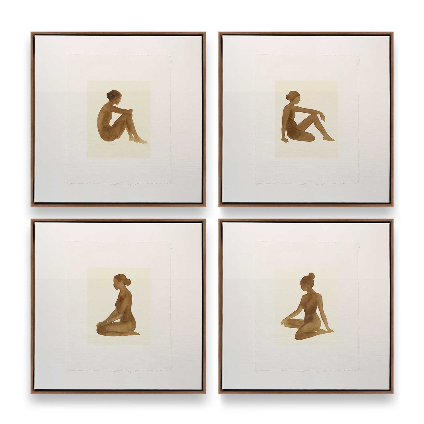 [Color:Walnut], Picture of art in a Walnut frame