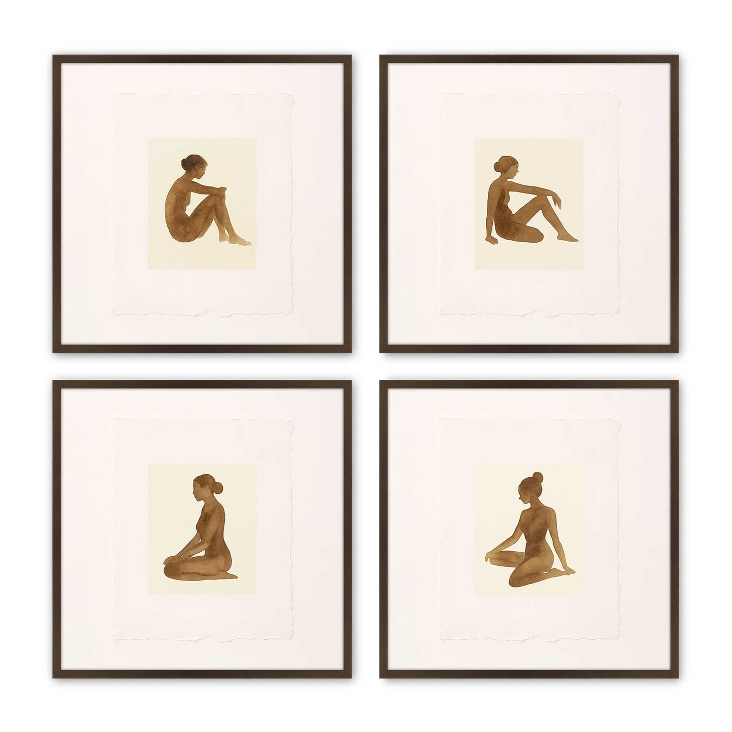 [Color:Belvinder Brown], Picture of art in a Belvinder Brown frame