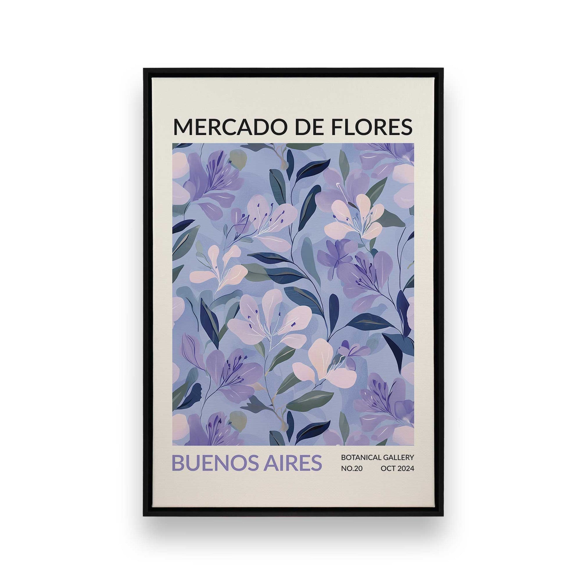 [Color:Satin Black], Picture of art in a Satin Black frame