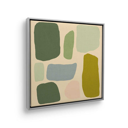 [Color:Polished Chrome], Picture of art in a Polished Chrome frame at an angle